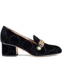 Gucci туфли-лодочки Sylvie GG