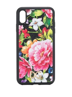 Dolce & Gabbana чехол с цветочным принтом для iPhone X