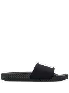 adidas Originals by Alexander Wang шлепанцы с нашивкой-логотипом