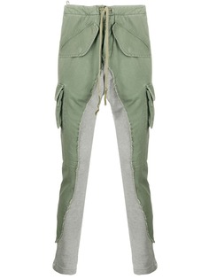 Greg Lauren реконструированные спортивные брюки