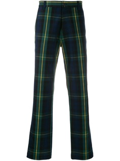 ROWING BLAZERS брюки строгого кроя в клетку