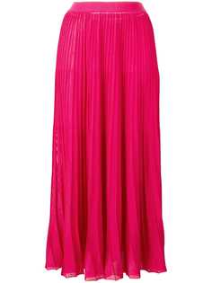 Sonia Rykiel плиссированная юбка миди