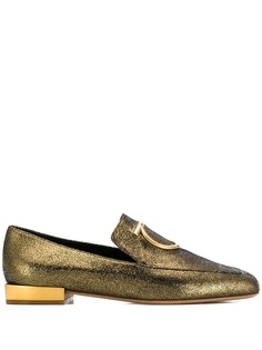 Salvatore Ferragamo лоферы с логотипом