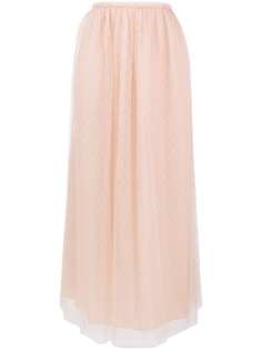Red Valentino юбка миди point desprit