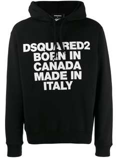 Dsquared2 худи с графичным принтом