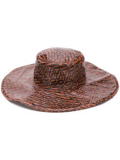 Missoni широкополая шляпа с принтом логотипа