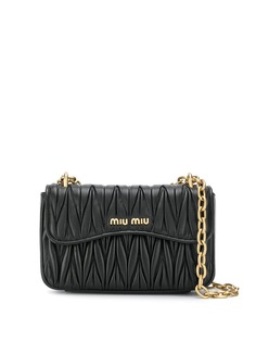 Miu Miu стеганая сумка на плечо