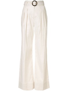 Rebecca Vallance расклешенные брюки Taylor с поясом
