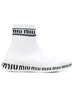 Miu Miu кроссовки с носочной вставкой