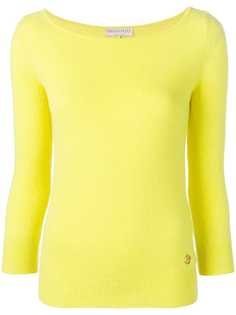 Emilio Pucci кашемировый джемпер с вырезом-лодочкой