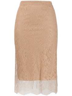 Tom Ford многослойная кружевная юбка