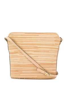Salvatore Ferragamo Pre-Owned плетеная сумка на плечо 1970-х годов