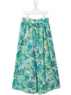 Familiar брюки палаццо с цветочным принтом