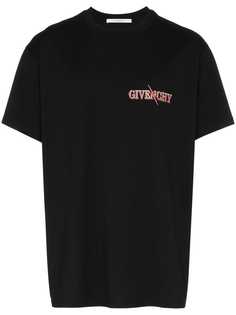 Givenchy футболка с логотипом и принтом скорпиона