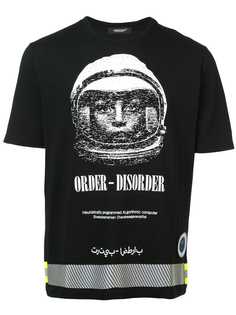 UNDERCOVER футболка Order-Disorder со светоотражающей деталью