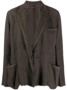 LANVIN Pre-Owned пиджак свободного кроя 2003-го года