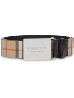 Burberry ремень в клетку Vintage Check с пряжкой