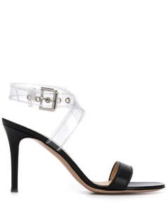 Gianvito Rossi босоножки с прозрачными ремешками