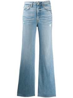 Grlfrnd расклешенные джинсы с завышенной талией