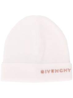 Givenchy шапка бини с вышитым логотипом