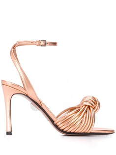 Samuele Failli сандалии с эффектом металлик