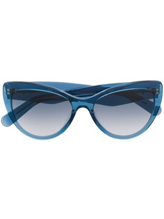 Salvatore Ferragamo Eyewear солнцезащитные очки кошачий глаз