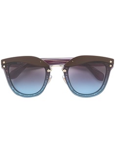 Miu Miu Eyewear glitter frame sunglasses