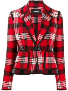 Dsquared2 блейзер в шотландскую клетку