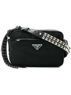 Prada сумка на плечо с заклепками