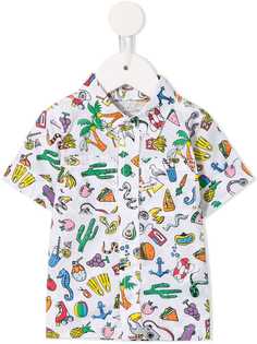 Stella McCartney Kids рубашка с принтом