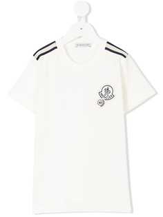 Moncler Kids футболка с логотипом
