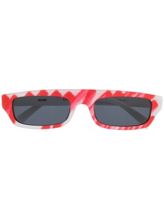 Moschino Eyewear солнцезащитные очки Brushstroke