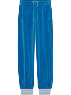 Gucci джоггеры из шенилла