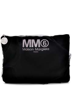 MM6 Maison Margiela объемный клатч с отделкой из тюля