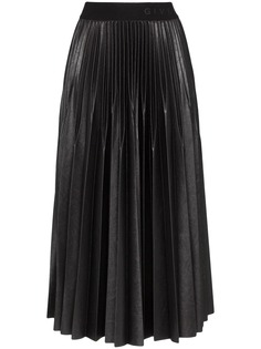 Givenchy плиссированная юбка миди