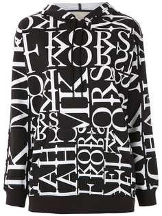 Michael Michael Kors худи Newsprint с логотипом