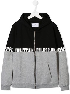 Philipp Plein Junior худи на молнии с логотипом