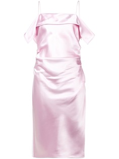 Helmut Lang платье шифт со сборками