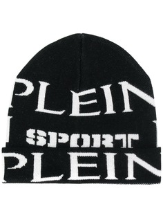 Plein Sport шапка бини с вышитым логотипом