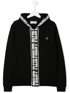 Philipp Plein Junior худи на молнии с логотипом