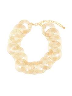 Kenneth Jay Lane ожерелье в виде сплетения колец