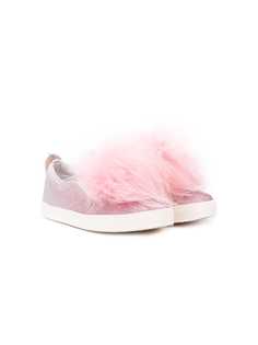 Monnalisa pom pom sneakers