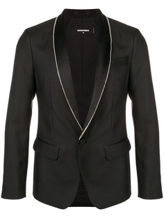 Dsquared2 блейзер с молнией на лацкане