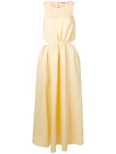 Jil Sander платье макси с вырезами