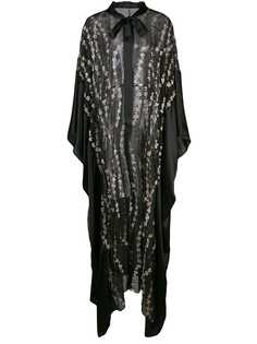 Haider Ackermann прозрачное платье-туника