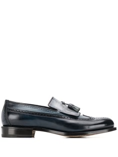 Santoni лоферы с кисточками
