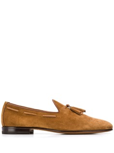 Santoni лоферы с кисточками