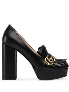 Gucci лоферы на платформе