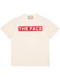 Gucci футболка оверсайз с принтом The Face