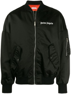 Palm Angels бомбер с логотипом